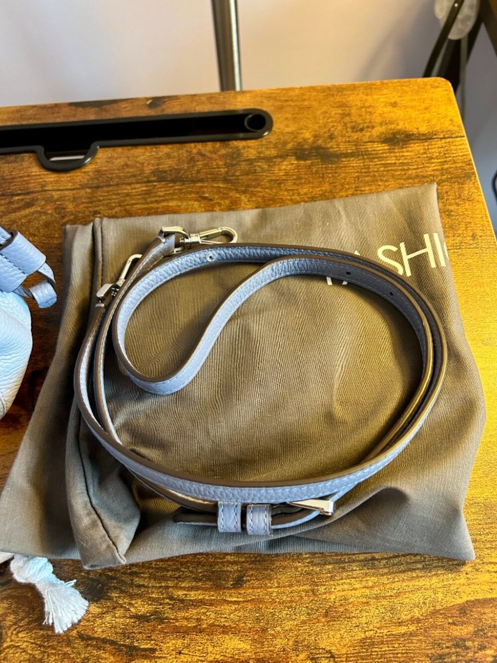 Kate Spade Small Dumpling Satchel in Two Tone Blue - Picture 3 of 10